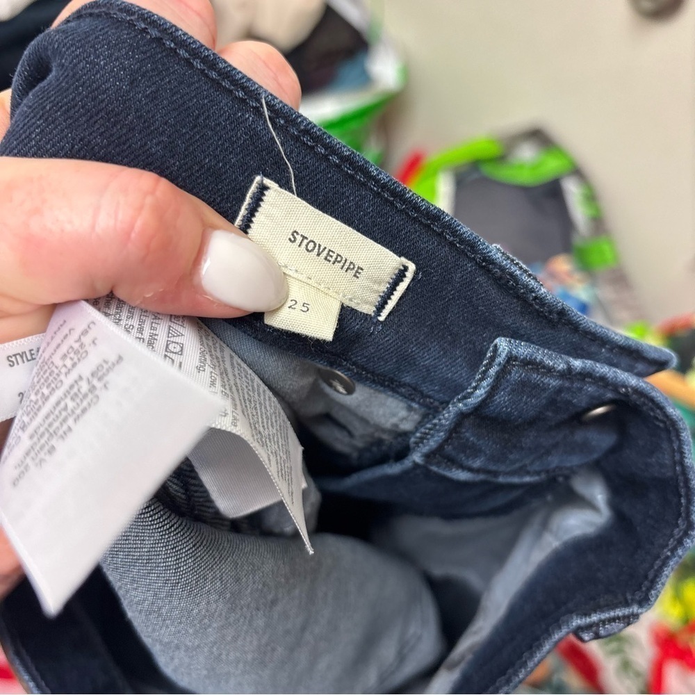 Madewell Stovepipe Jeans Macintosh Wash - Picture 15 of 15